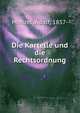 Die Kartelle und die Rechtsordnung, Menzel, Adolf, 1857- 