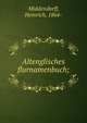 Altenglisches flurnamenbuch;, Middendorff, Heinrich, 1864- 