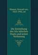 Die Entstehung des Isla?ndischen Staats und seiner Verfassung, Maurer, Konrad von, 1823-1902, ed 