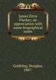 James Elroy Flecker; an appreciation with some biographical notes, Goldring, Douglas, 1887- 
