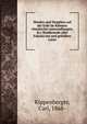 Werden und Vergehen auf der Erde im Rahmen chemischer umwandlungen, fu?r Studierende aller Fakulta?ten und gebildete Laien, Kippenberger, Carl, 1868- 