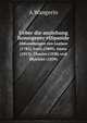 Ueber die anziehung homogener ellipsoide. Abhandlungen von Laplace (1782), Ivory (1809), Gauss (1813), Chasles (1838) und Dirichlet (1839), A.Wangerin 