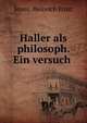 Haller als philosoph. Ein versuch, Jenny, Heinrich Ernst 