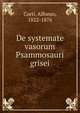 De systemate vasorum Psammosauri grisei, Corti, Alfonso, 1822-1876 