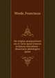 De origine praepostionis eis et varia apud Graecos scriptura microform : dissertatio philologica quam., Wrede, Franciscus 