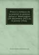 . Proce?s-verbaux de la premie?re session tenue a? Washington (29 de?cembre 1915 au 8 janvier 1916), American Institute of International Law 