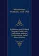 Erlebnisse mit Richard Wagner, Franz Liszt und vielen anderen Zeitgenossen, nebst deren briefen, Weissheimer, Wendelin, 1838-1910 