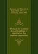 Revision du systeme des orthopteres et description des especes rapportees, Brunner von Wattenwyl, Karl, 1823-1914,Fea, Leonardo, 1852-1903 