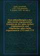 Zwei abhandlungen u?ber spha?rische trigonometrie. Grundzu?ge der spha?rischen trigonometrie und Allgemeine spha?rische trigonometrie 1753 und 1779, Euler, Leonhard, 1707-1783,Hammer, E. (Ernst), 1858- ed. and tr 