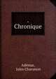 . Chronique, Ad?mar, Jules Chavanon 