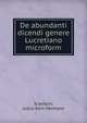 De abundanti dicendi genere Lucretiano microform, Kraetsch, Julius Emil Hermann 