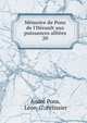 M?moire de Pons de l'H?rault aux puissances alli?es, Andr? Pons, L?on-G . P?lissier 