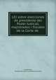 LEI sobre elecciones de presidente del Poder Judicial, majistrados i fiscales de la Corte de ., Guatemala, Guatemala Corte Suprema de Justicia 