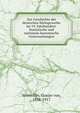 Zur Geschichte der deutschen Kleingewerbe im 19. Jahrhundert. Statistische und nationalo?konomische Untersuchungen, Schmoller, Gustav von, 1838-1917 