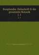 Bonplandia. Zeitschrift fr die gesammte Botanik. j. 1, Kaiserlich Leopoldinisch-Carolinische Deutsche Akademie der Naturforscher,Seemann, Wilhelm E. G,Seemann, Berthold, 1825-1871 