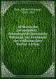 Afrikanische Jurisprudenz : Ethnologisch-juristische Beitra?ge zur Kenntniss der einheimschen Rechte Afrikas, Post, Albert Hermann, 1839-1895 