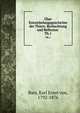 ber Entwickelungsgeschichte der Thiere. Beobachtung und Reflexion . Th.1, Baer, Karl Ernst von, 1792-1876 