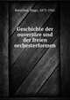 Geschichte der ouverture und der freien orchesterformen, Botstiber, Hugo, 1875-1941 