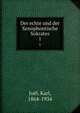 Der echte und der Xenophontische Sokrates. 1, Jo?l, Karl, 1864-1934 