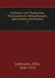 Gedanken und Thatsachen. Philosophische Abhandlungen, Aphorismen und Studien. 1, Liebmann, Otto, 1840-1912 