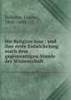 Die Religion Jesu : und ihre erste Entwickelung mach dem gegenwartigen Stande der Wissenschaft, Volkmar, Gustav, 1809-1893 