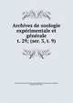 Archives de zoologie exprimentale et gnrale. t. 29; (ser. 3, t. 9), Centre national de la recherche scientifique (France),Lacaze-Duthiers, Henri de, 1821-1901 