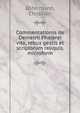Commentationis de Demetrii Phalerei vita, rebus gestis et scriptorum reliquis. microform, Ostermann, Christian 