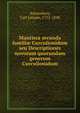Mantissa secunda familiae Curculionidum seu Descriptiones novorum quorundam generum Curculionidum, Schoenherr, Carl Johann, 1772-1848 