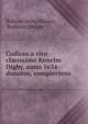 Codices a viro clarissimo Kenelm Digby, anno 1634-donatos, complectens, William Dunn Macray , Bodleian Library 