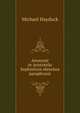 Anonymi in Aristotelis Sophisticos elenchos paraphrasis, Michael Hayduck 