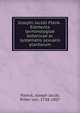 Josephi Jacobi Plenk . Elementa terminologiae botanicae ac systematis sexualis plantarum, Plenck, Joseph Jacob, Ritter von, 1738-1807 