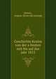 Geschichte Krains von der a?ltesten zeit bis auf das jahr 1813, Dimitz, August. [from old catalog] 