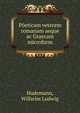 P?eticam veterem romanam aeque ac Graecam microform, Hudemann, Wilhelm Ludwig 