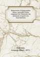 R?pertoire d'?pigraphie jaina, pr?c?d? d'une esquisse de l'histoire du jainisme d'apr?s les inscriptions, Gu?rinot, Armand Albert, 1872- 