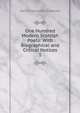 One Hundred Modern Scottish Poets: With Biographical and Critical Notices. 1, David Herschell Edwards 