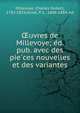 ?uvres de Millevoye; e?d. pub. avec des pie?ces nouvelles et des variantes, Millevoye, Charles Hubert, 1782-1816,Jacob, P. L., 1806-1884, ed 