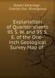 Explanation of Quarter-sheets 95 S. W. and 95 S. E. of the One-inch Geological Survey Map of ., Robert Etheridge , Charles Fox -Strangways 