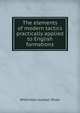 The elements of modern tactics practically applied to English formations, Wilkinson Jocelyn Shaw 