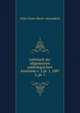 Lehrbuch der allgemeinen pathologischen Anatomie v. 2 pt. 1, 1887. 2, pt. 1, Felix Victor Birch -Hirschfeld 