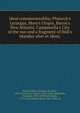 Ideal commonwealths; Plutarch's Lycurgus, More's Utopia, Bacon's New Atlantis, Campanella's City of the sun and a fragment of Hall's Mundus alter et idem;, Plutarch 