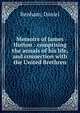 Memoirs of James Hutton : comprising the annals of his life, and connection with the United Brethren, Benham, Daniel 