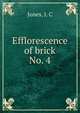 Efflorescence of brick. No. 4, Jones, J. C 