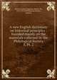 A new English dictionary on historical principles : founded mainly on the materials collected by the Philological Society. 8, Pt. 2, Murray, James Augustus Henry, Sir, 1837-1915,Philological Society, London 