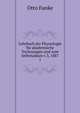Lehrbuch der Physiologie fr akademische Vorlesungen und zum Selbstudium v.3, 1887. 1, Otto Funke 