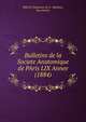 Bulletins de la Societe Anatomique de PAris LIX Annee(1884), MM.Ch.Talamoon &amp; A . Mathieu, Secretaires 