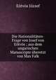 Die Nationalit?ten-Frage von Josef von E?tv?s ; aus dem ungarischen Manuscripte ?beretzt von Max Falk, Eotvos Jozsef 
