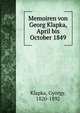 Memoiren von Georg Klapka, April bis October 1849, Klapka, Gy?rgy, 1820-1892 