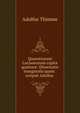 Quaestionum Lucianearum capita quattuor: Dissertatio inauguralis quam . scripsit Adolfus ., Adolfus Thimme 