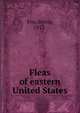 Fleas of eastern United States, Fox, Irving, 1912- 