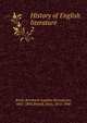 History of English literature. 2, Brink, Bernhard Aegidius Konrad ten, 1841-1892,Brandl, Alois, 1855-1940 